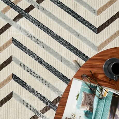 Ковер Valencia Deluxe дизайн D940 BEIGE, прямоугольник 1.00x2.00, фото , изображение 4