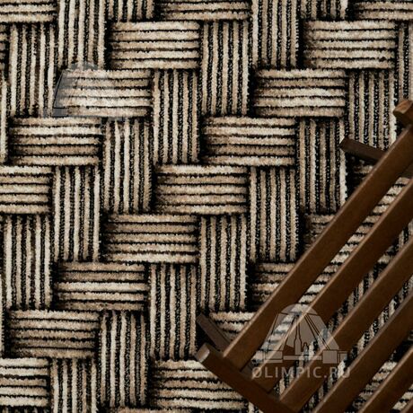 Ковер Sierra дизайн D722 BEIGE-BROWN, прямоугольник 0.80x1.50, фото , изображение 6