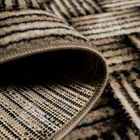 Ковер Sierra дизайн D722 BEIGE-BROWN, прямоугольник 1.00x2.00, фото , изображение 7