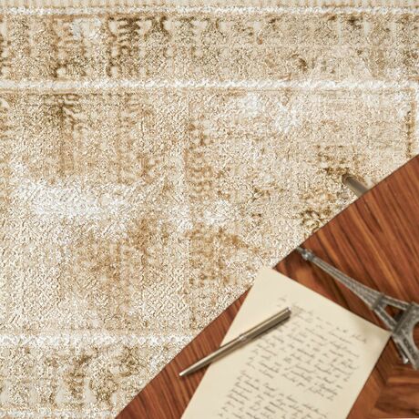 Ковер Dream дизайн 03625-B5386 CREAM-COFFEE, прямоугольник 0.80x1.50, фото , изображение 4