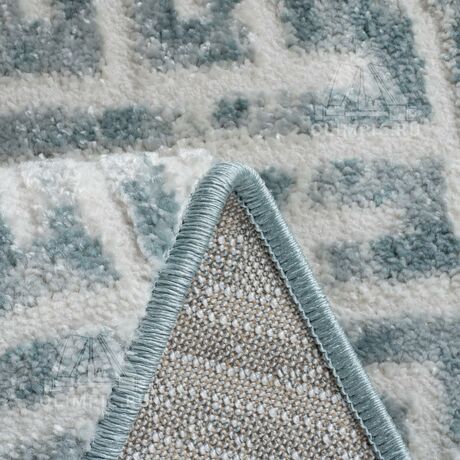 Ковер Naturel дизайн D993 CREAM-BLUE, прямоугольник 1.50x2.30, фото , изображение 5