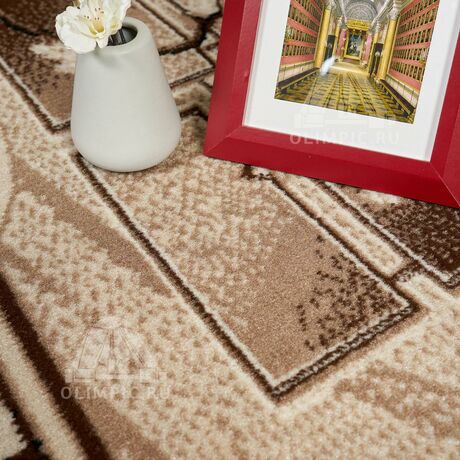 Ковер овальный Gavana дизайн D187 BEIGE 1.50x1.90, фото , изображение 3