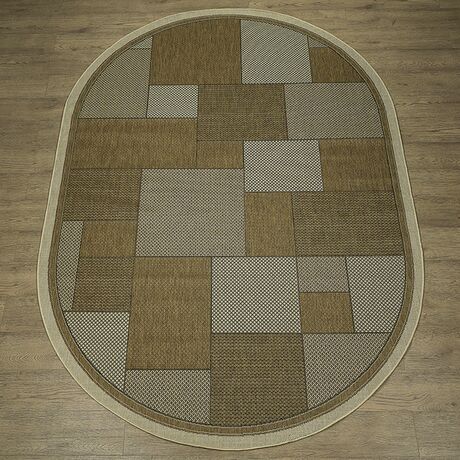 Ковер Декора (Сизаль) 52001 50211 0.8x1.5 Овал, фото , изображение 4