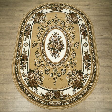 Ковер Лайла де Люкс 15361 10222 0.8x1.5 Овал, фото , изображение 4