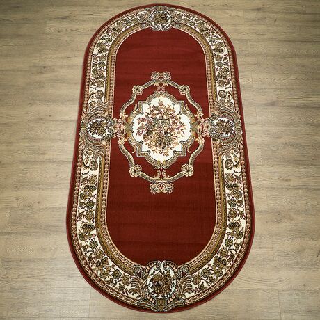 Ковер Лайла де Люкс 15418 10362 0.8x1.5 Овал, фото , изображение 5