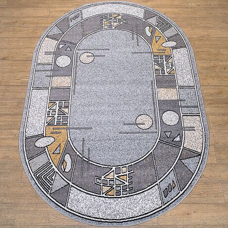 Ковер Лайла де Люкс 15704 10766 1.0x2.0 Овал, фото , изображение 5