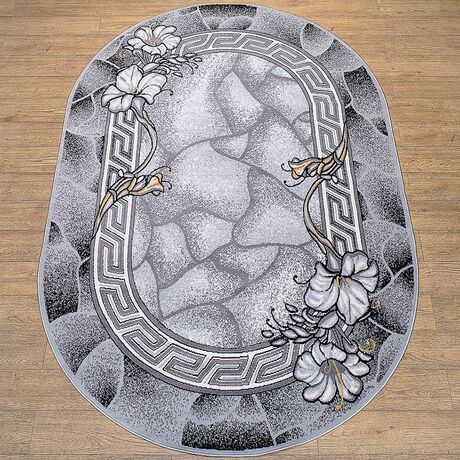 Ковер Лайла де Люкс 15705 10766 0.8x1.5 Овал, фото , изображение 5