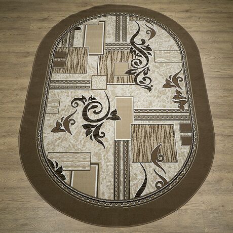 Ковер Лайла де Люкс 15839 10834 1.4x2.9 Овал, фото , изображение 4