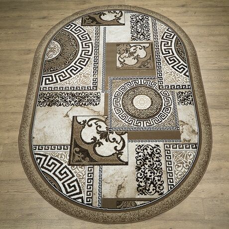 Ковер Лайла де Люкс 15840 10842 3.0x4.0 Овал, фото , изображение 4