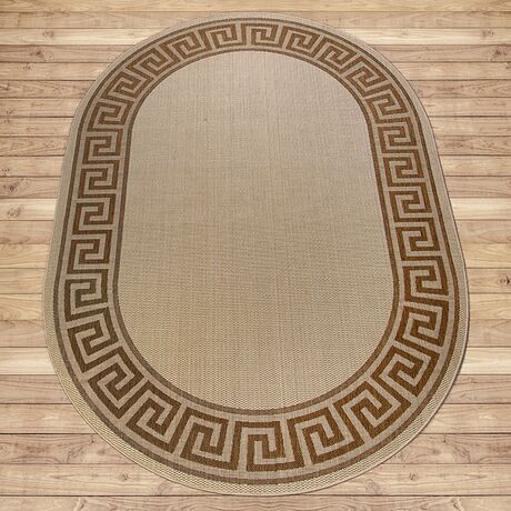 Ковер Флурлюкс (Сизаль) 51007 50111 0.6x1.1 Овал, фото 