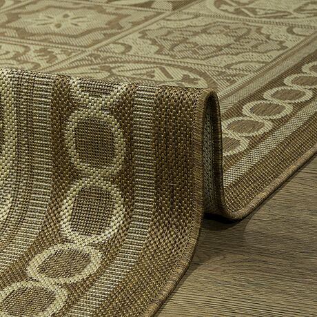 Ковер Флурлюкс (Сизаль) 51019 50122 0.6x1.1 Овал, фото , изображение 3