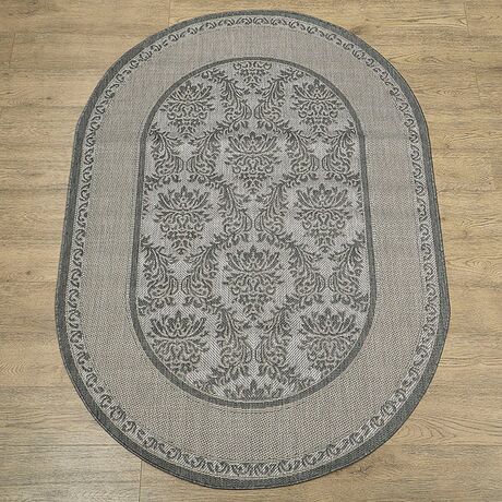 Ковер Флурлюкс (Сизаль) 51105 50322 0.6x1.1 Овал, фото , изображение 4