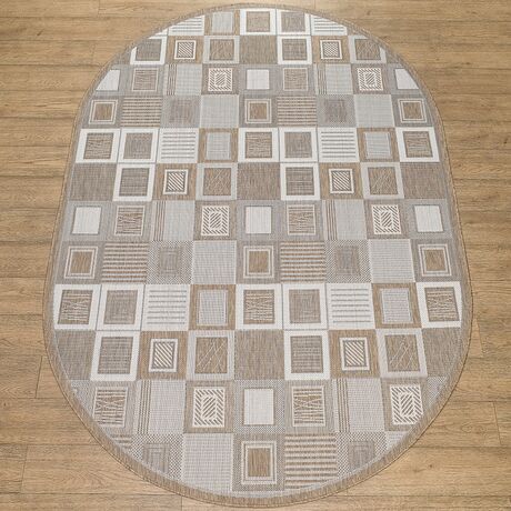 Ковер Флурлюкс (Сизаль) 51304 50522 1.6x2.3 Овал, фото , изображение 4