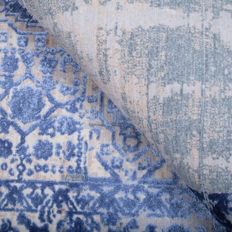 Ковер Art Deco 3035A CREAM2 / BLUE2 1.6x2.3 Прямой, фото , изображение 5