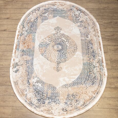 Ковер Ascona 4406G BEJ / BEJ 1.0x2.0 Овал, фото , изображение 7