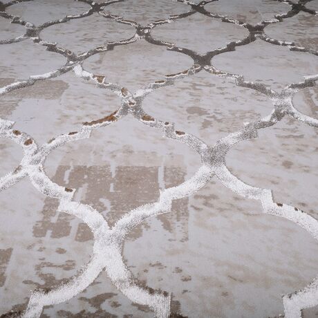 Ковер Ascona 4100B BEJ FLOS / BEJ FLOS 0.7x1.4 Овал, фото , изображение 5