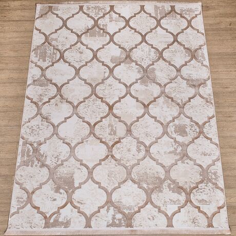 Ковер Ascona 4100B BEJ FLOS / BEJ FLOS 1.6x2.3 Овал, фото , изображение 2