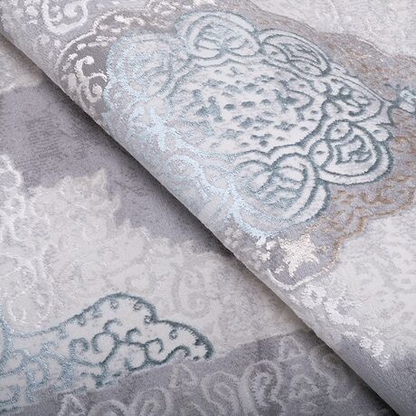 Ковер Ascona 4112A ACIK MAVI FLOS / ACIK MAVI FLOS 2.0x2.0 Круг, фото , изображение 4