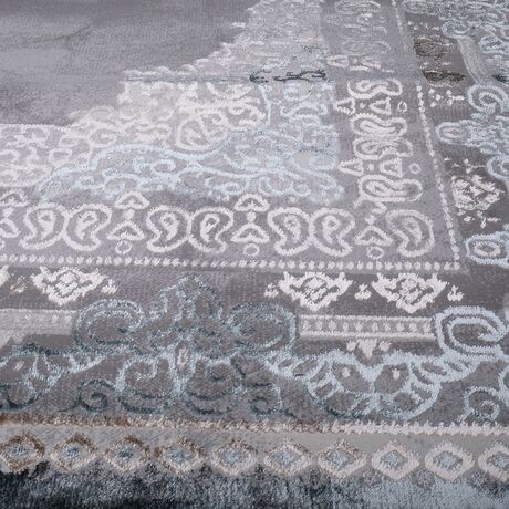 Ковер Ascona 4112A ACIK MAVI FLOS / ACIK MAVI FLOS 1.4x2.1 Овал, фото , изображение 5