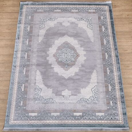 Ковер Ascona 4112A ACIK MAVI FLOS / ACIK MAVI FLOS 1.4x2.1 Овал, фото , изображение 2