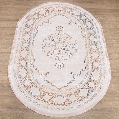 Ковер Ascona 4417A BEJ FLOS / BEJ FLOS 1.6x1.6 Круг, фото , изображение 7