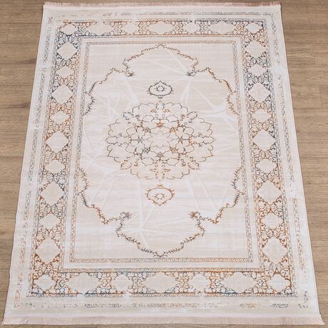 Ковер Ascona 4417A BEJ FLOS / BEJ FLOS 1.6x1.6 Круг, фото , изображение 2