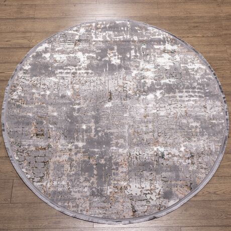 Ковер Ascona 1075A BEJ FLOS / BEJ FLOS 2.0x2.0 Круг, фото , изображение 9