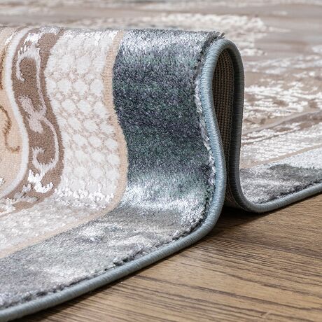 Ковер Ascona 4115A MAVI / MAVI 1.0x2.0 Овал, фото , изображение 4