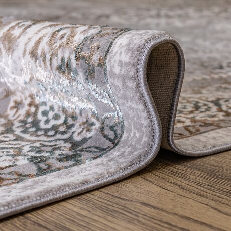 Ковер Ascona 4323A GRI / GRI 0.8x1.5 Овал, фото , изображение 5