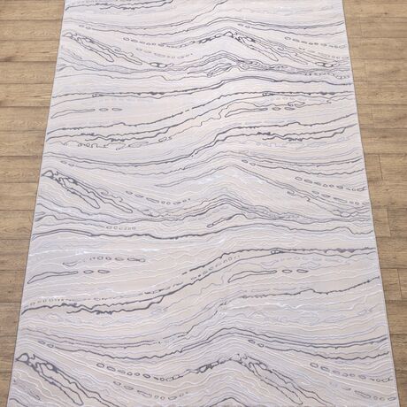 Ковер Aruna F592AG BEIGE / D.GREY 1.2x1.8 Прямой, фото , изображение 2