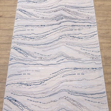 Ковер Aruna F592AW BEIGE / D.BLUE 2.8x3.8 Прямой, фото , изображение 2
