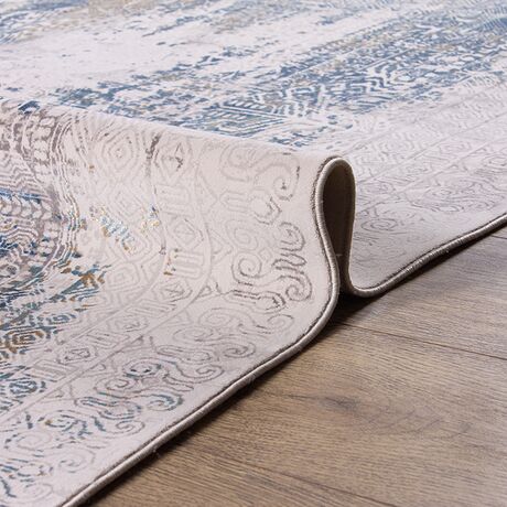 Ковер Elexus Olimpos 1921 COKEN_A_GRI 1.6x1.6 Круг, фото , изображение 4