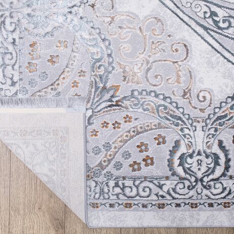 Ковер Ascona 4535A GRI FLOS / GRI FLOS 0.8x1.4 Овал, фото , изображение 6