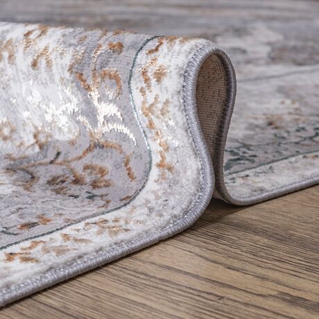 Ковер Ascona 4968A GRI / GRI 0.7x1.4 Овал, фото , изображение 4