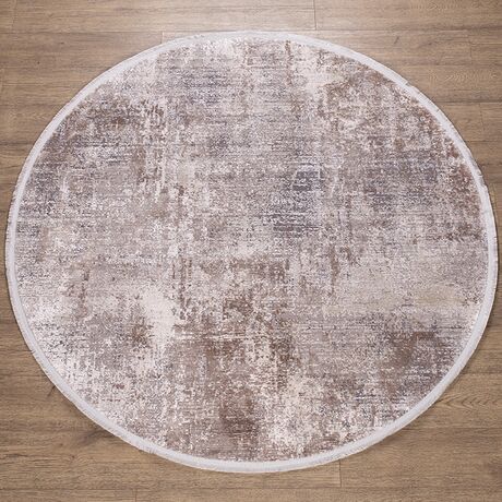 Ковер Doku B173D COKME_DGRAY / OBEIGE 0.8x1.5 Овал, фото , изображение 7