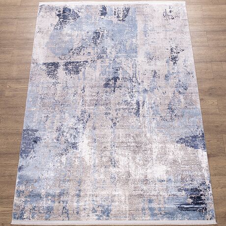 Ковер Doku B173E COKME_DGRAY / L_BLUE 2.0x2.9 Овал, фото , изображение 3