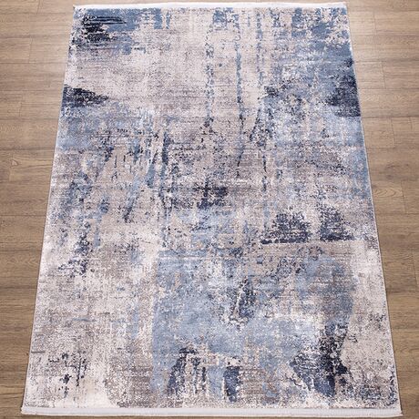 Ковер Doku B173E COKME_DGRAY / L_BLUE 2.0x2.9 Овал, фото , изображение 2