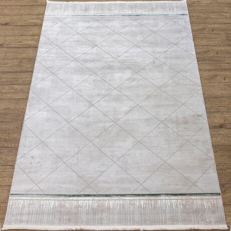 Ковер Luna 05167A GRI / YESIL 0.8x1.5 Овал, фото , изображение 3