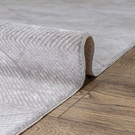 Ковер Luna 05167A GRI / YESIL 0.8x1.5 Овал, фото , изображение 4