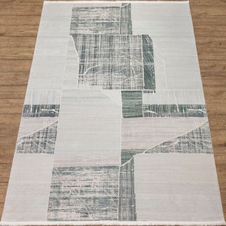 Ковер Luna 05173A KEMIK / YESIL 0.8x1.5 Овал, фото , изображение 2