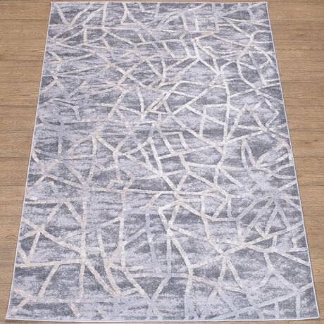 Ковер Factur 09718A GREY 0.8x1.5 Овал, фото , изображение 2