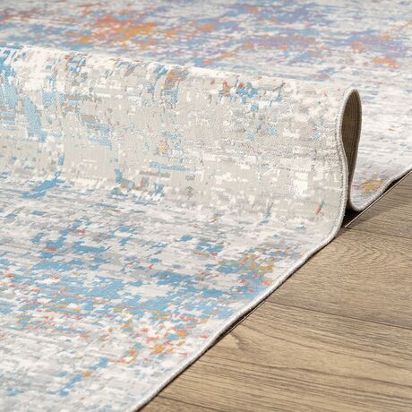 Ковер Lite B311G TERRA / PURPLE 2.8x3.8 Овал, фото , изображение 5