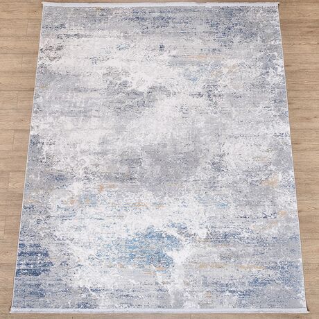Ковер Lite B650B CREAM / D_BLUE 2.0x2.9 Прямой, фото , изображение 2