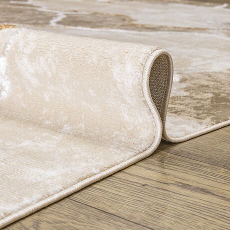 Ковер Nord 10455A BEIGE / GOLD 1.5x3.0 Овал, фото , изображение 4