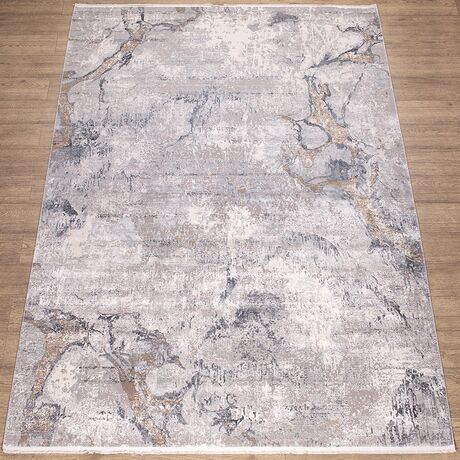 Ковер Olimpos M193B C_DGRAY / ANTHRACITE 0.8x1.5 Овал, фото , изображение 2