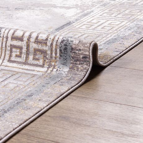 Ковер Olimpos M220A C_GRAY / ANTHRACITE 2.0x4.0 Овал, фото , изображение 4