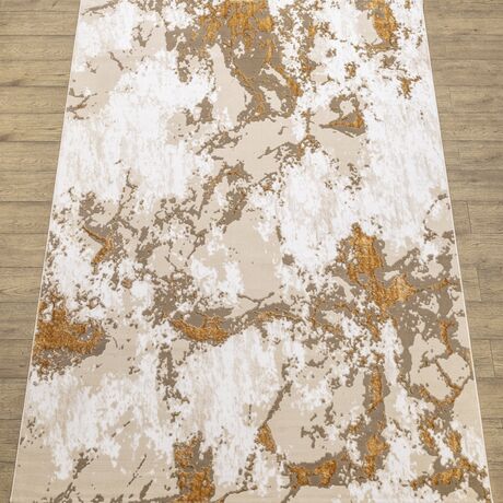 Ковер Nord 10465A BEIGE / GOLD 2.0x4.0 Овал, фото , изображение 2