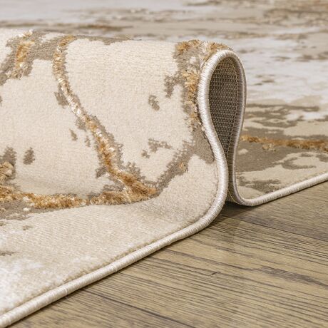 Ковер Nord 10465A BEIGE / GOLD 2.0x4.0 Овал, фото , изображение 4