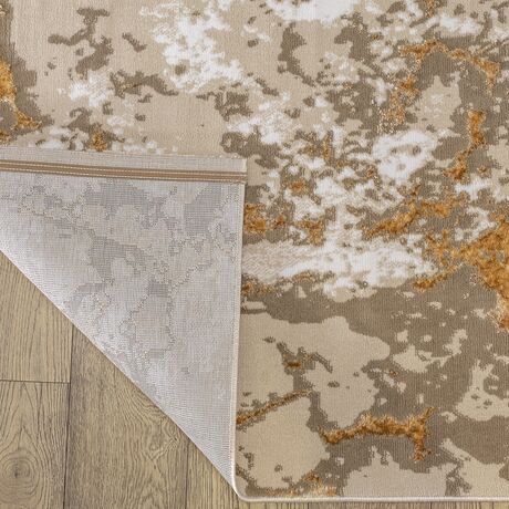 Ковер Nord 10465A BEIGE / GOLD 2.0x2.9 Овал, фото , изображение 5