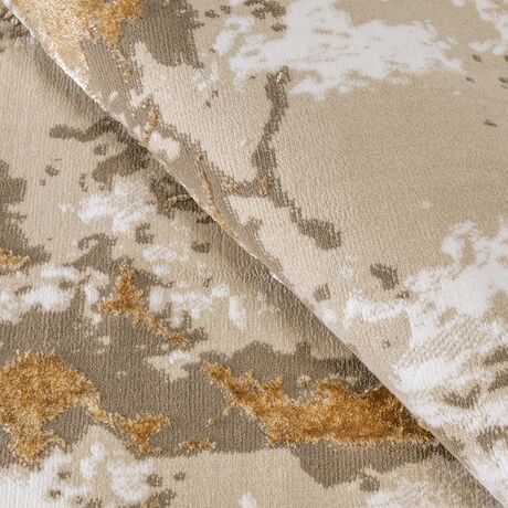 Ковер Nord 10465A BEIGE / GOLD 2.4x3.4 Овал, фото , изображение 6